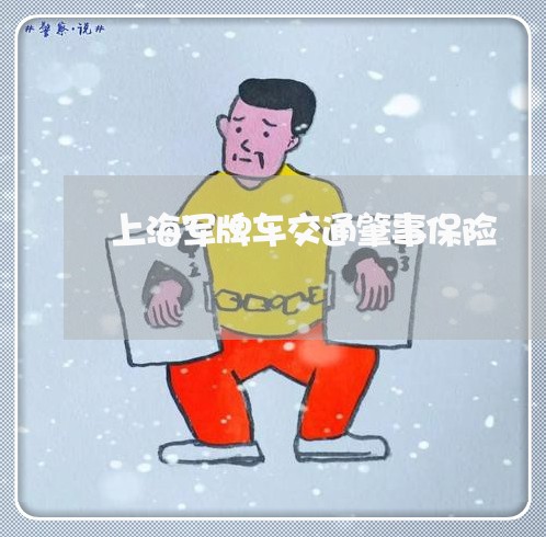 上海军牌车交通肇事保险/2023022750603 上海军牌车交通肇事保险/2023022750603