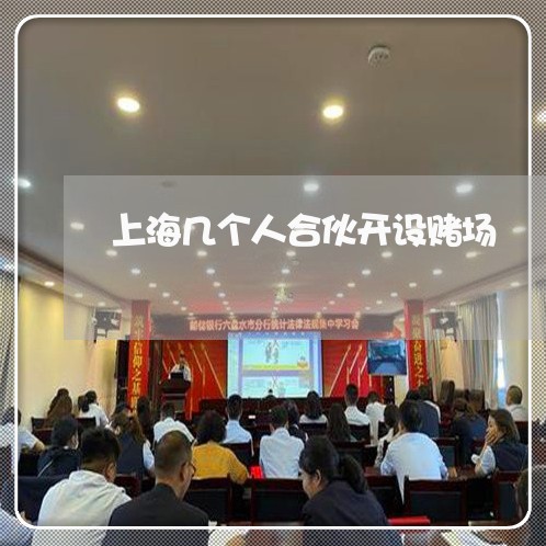 上海几个人合伙开设赌场/2023022682836 上海几个人合伙开设赌场/2023022682836