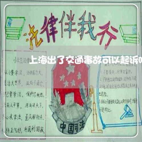 上海出了交通事故可以起诉吗/2023032930392 上海出了交通事故可以起诉吗/2023032930392