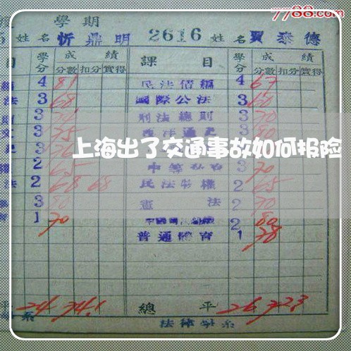 上海出了交通事故如何报险/2023031626037 上海出了交通事故如何报险/2023031626037