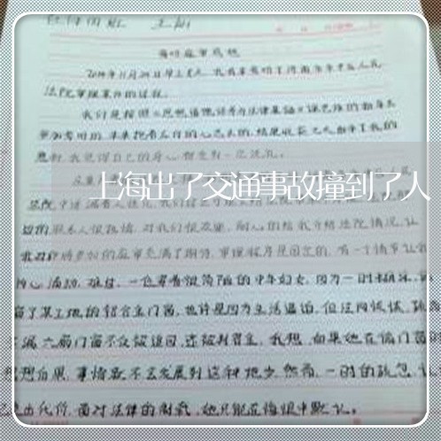 上海出了交通事故撞到了人/2023031651583 上海出了交通事故撞到了人/2023031651583