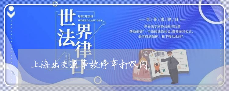 上海出交通事故停车打双闪/2023031626937 上海出交通事故停车打双闪/2023031626937