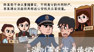 上海刑事受害者请律师/2023021179471 上海刑事受害者请律师/2023021179471