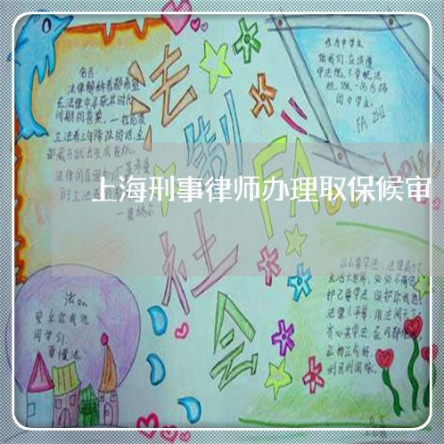 上海刑事律师办理取保候审/2023031524838 上海刑事律师办理取保候审/2023031524838