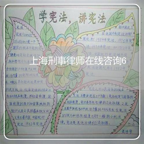 上海刑事律师在线咨询6/2023022660391
