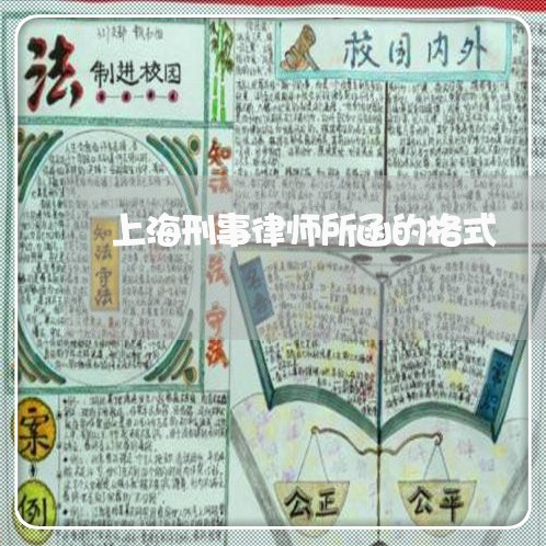 上海刑事律师所函的格式/2023022762502 上海刑事律师所函的格式/2023022762502