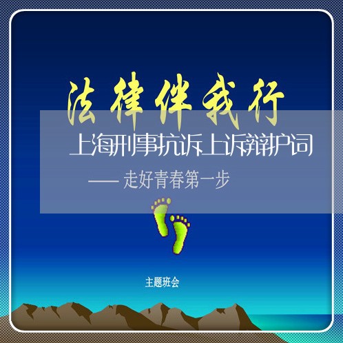 上海刑事抗诉上诉辩护词/2023022760625 上海刑事抗诉上诉辩护词/2023022760625