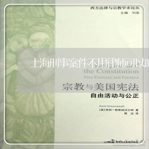上海刑事案件不用律师可以吗/2023033082717 上海刑事案件不用律师可以吗/2023033082717