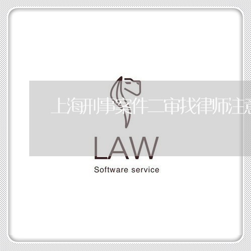 上海刑事案件二审找律师注意/2023033039170 上海刑事案件二审找律师注意/2023033039170