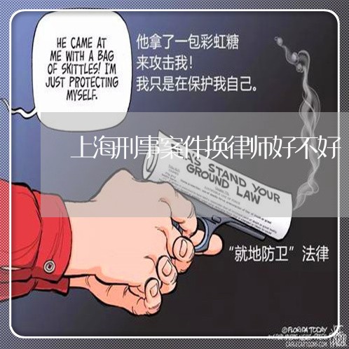 上海刑事案件换律师好不好/2023031638491