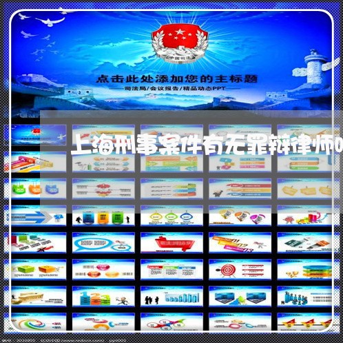 上海刑事案件有无罪辩律师吗/2023032908048 上海刑事案件有无罪辩律师吗/2023032908048