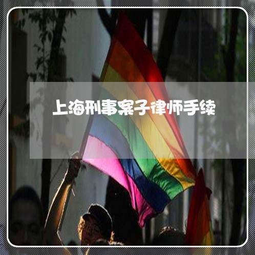 上海刑事案子律师手续/2023021181725 上海刑事案子律师手续/2023021181725