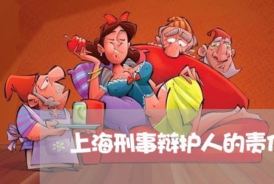 上海刑事辩护人的责任/2023021120614