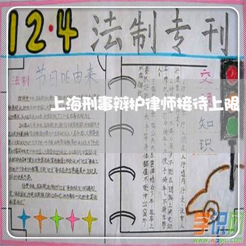 上海刑事辩护律师接待上限/2023031537394