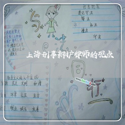 上海刑事辩护律师的观点/2023022652493 上海刑事辩护律师的观点/2023022652493