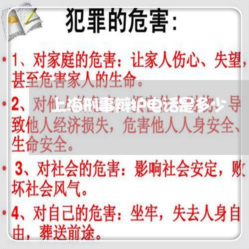 上海刑事辩护电话是多少/2023022640605