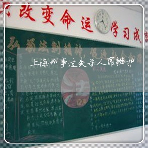 上海刑事过失杀人罪辩护/2023022627149 上海刑事过失杀人罪辩护/2023022627149