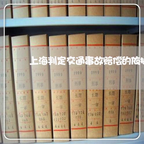 上海判定交通事故赔偿的依据/2023032959281 上海判定交通事故赔偿的依据/2023032959281