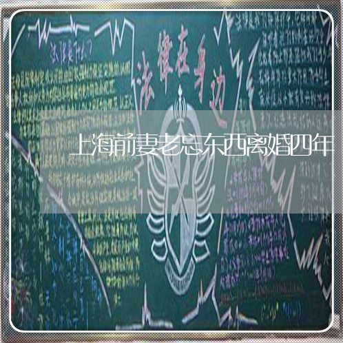上海前妻老忘东西离婚四年/2023031431603 上海前妻老忘东西离婚四年/2023031431603