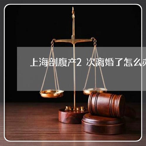 上海剖腹产2次离婚了怎么办/2023032949382 上海剖腹产2次离婚了怎么办/2023032949382