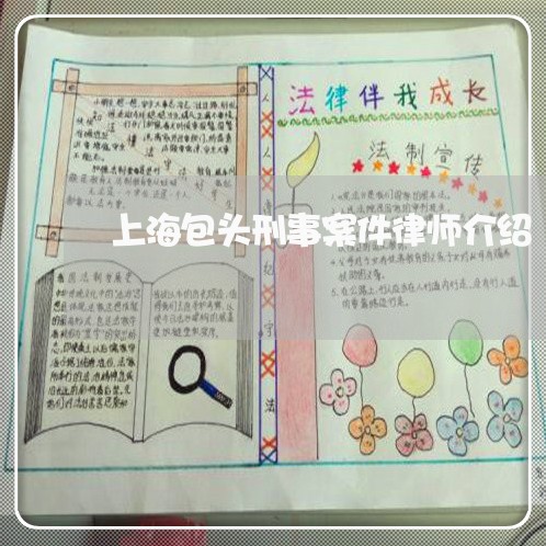 上海包头刑事案件律师介绍/2023031560474