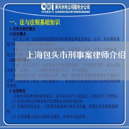 上海包头市刑事案律师介绍/2023031531571