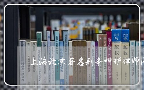上海北京著名刑事辩护律师网/2023032995817