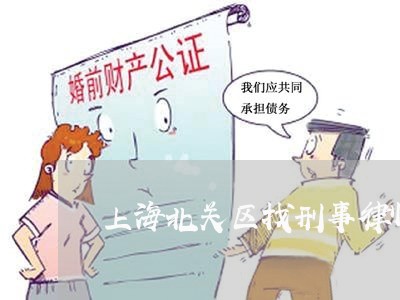 上海北关区找刑事律师哪个好/2023032915826