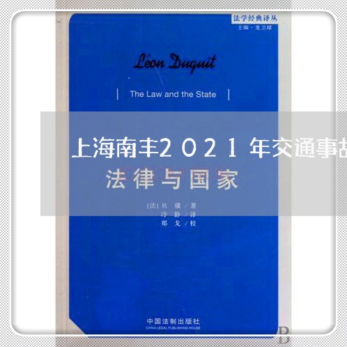 上海南丰2021年交通事故/2023032937151 上海南丰2021年交通事故/2023032937151