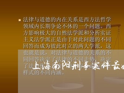 上海南阳刑事案件最好的律师/2023032928158