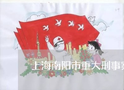 上海南阳市重大刑事案律师所/2023032844028 上海南阳市重大刑事案律师所/2023032844028
