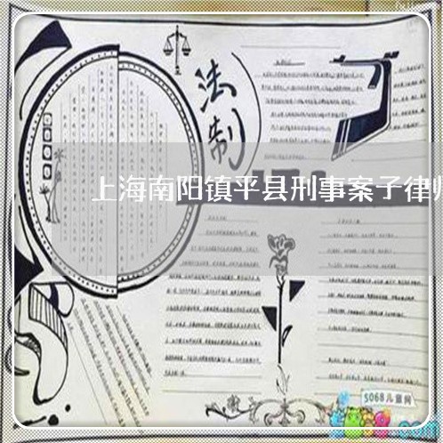 上海南阳镇平县刑事案子律师/2023032849492 上海南阳镇平县刑事案子律师/2023032849492