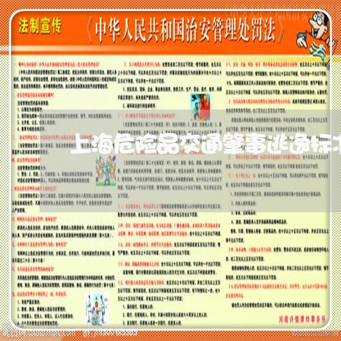 上海危险品交通肇事逃逸标准/2023032890382 上海危险品交通肇事逃逸标准/2023032890382