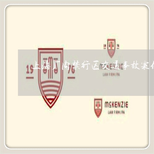 上海厂内禁行区交通事故案例/2023032815048