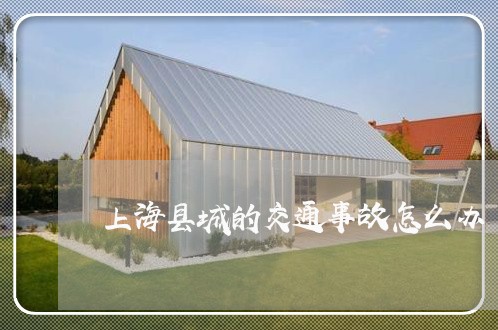 上海县城的交通事故怎么办/2023031540513