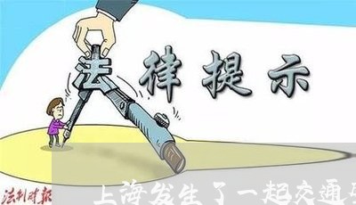 上海发生了一起交通肇事案件/2023032871602 上海发生了一起交通肇事案件/2023032871602
