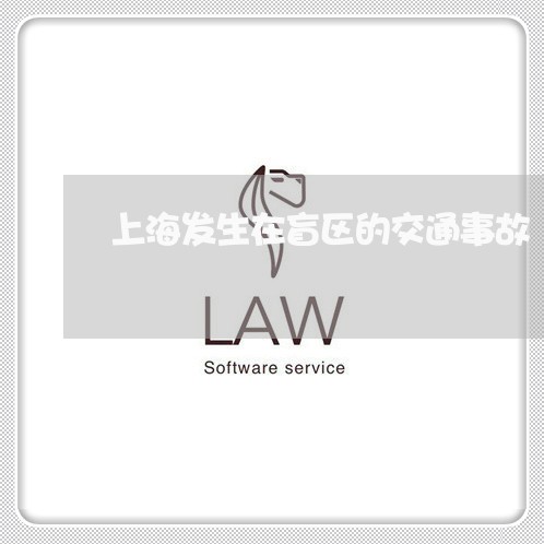 上海发生在盲区的交通事故/2023031592736 上海发生在盲区的交通事故/2023031592736