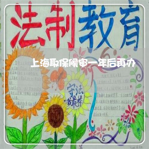 上海取保候审一年后再办/2023022626370