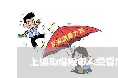上海取保候审人需要什么材料/2023032958503
