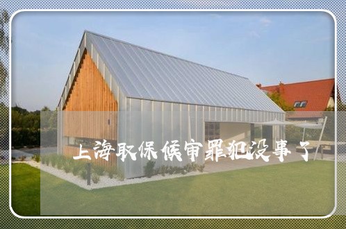 上海取保候审罪犯没事了/2023022617160
