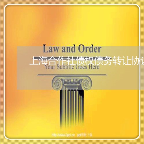 上海合作社债权债务转让协议/2023032964625