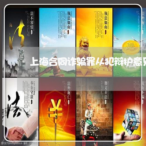 上海合同诈骗罪从犯辩护意见/2023032908269 上海合同诈骗罪从犯辩护意见/2023032908269