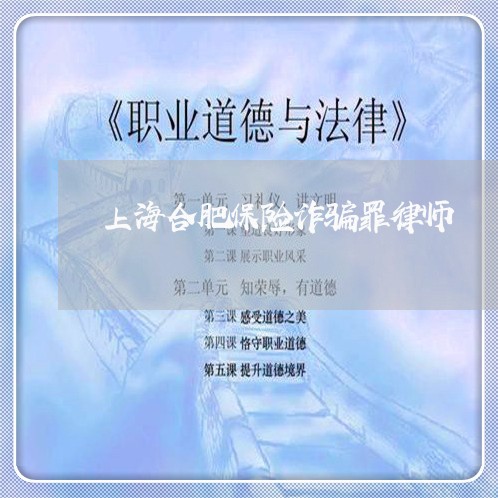 上海合肥保险诈骗罪律师/2023022637239