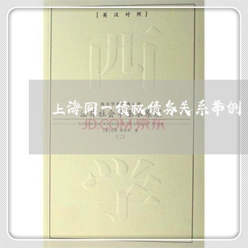 上海同一债权债务关系举例/2023031535250
