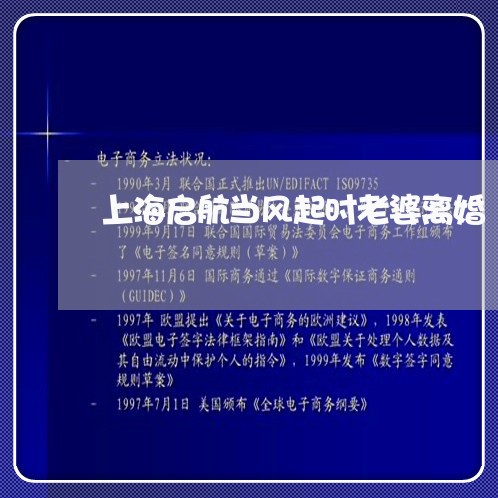 上海启航当风起时老婆离婚/2023031538189