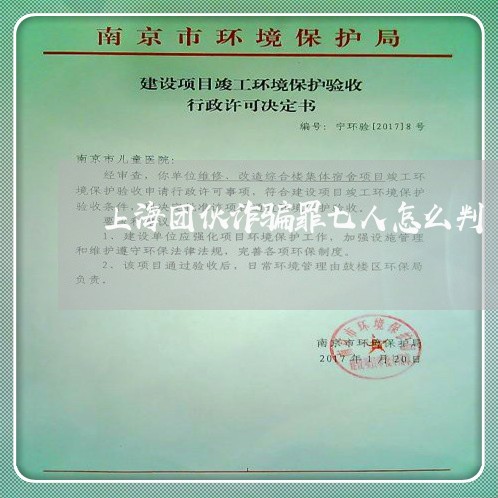 上海团伙诈骗罪七人怎么判/2023031460607 上海团伙诈骗罪七人怎么判/2023031460607