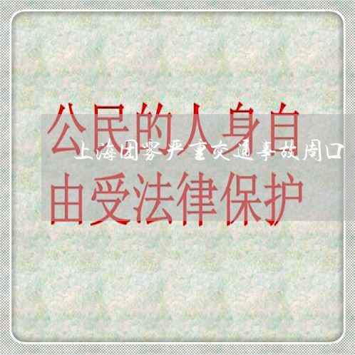 上海团雾严重交通事故周口/2023031448260 上海团雾严重交通事故周口/2023031448260