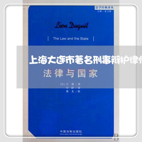 上海大连市著名刑事辩护律师/2023032840934