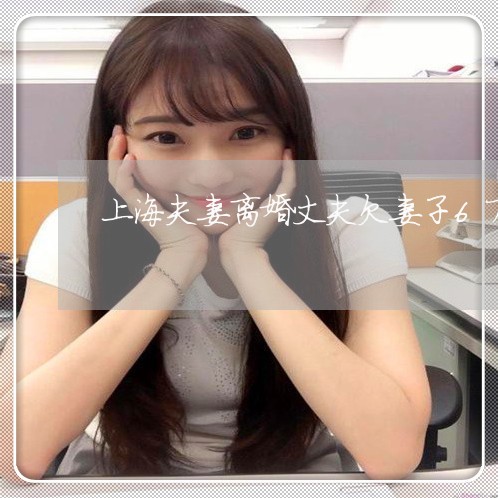 上海夫妻离婚丈夫欠妻子6万/2023032807846