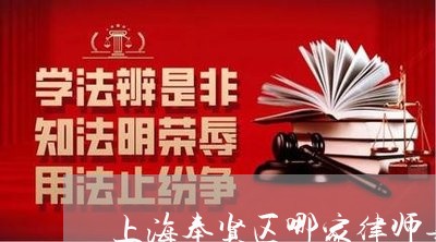 上海奉贤区哪家律师事务所好/2023032881605 上海奉贤区哪家律师事务所好/2023032881605